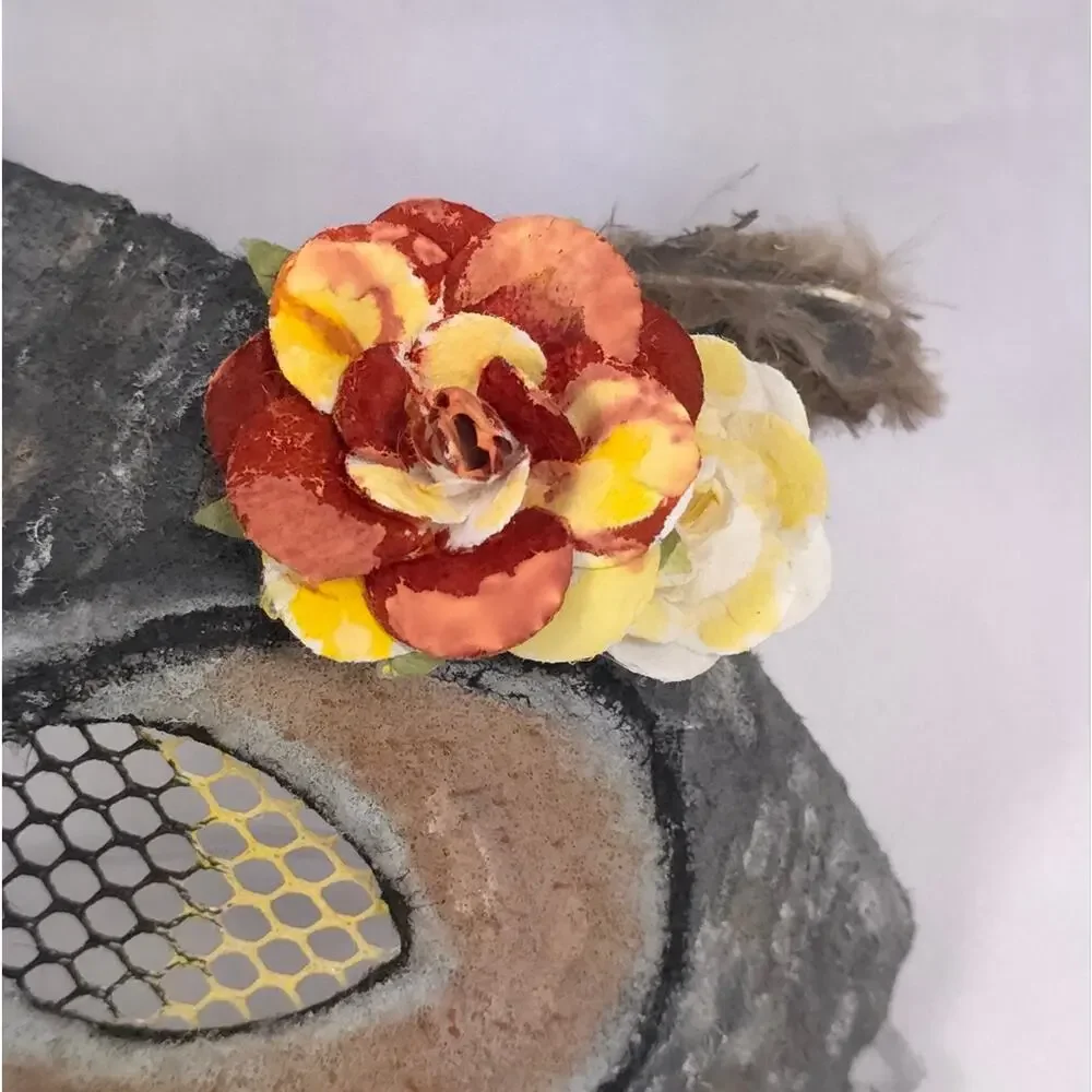 Therian Owl Face Mask Quadrobics Alterhuman Quad Gear Bird Costume Mask